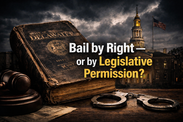 Delaware’s Constitutional Amendment and the Erosion of the Right to Personal Surety